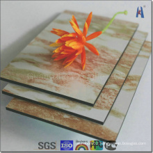 Chinese Popular and Cheapest Marble Aluminum Composite Sheet/Panel/Board